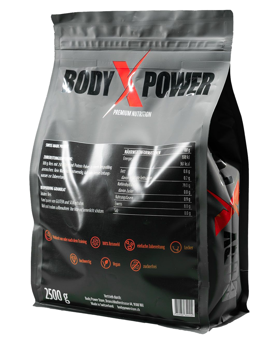 BODY POWER - Reis Pudding 2500g