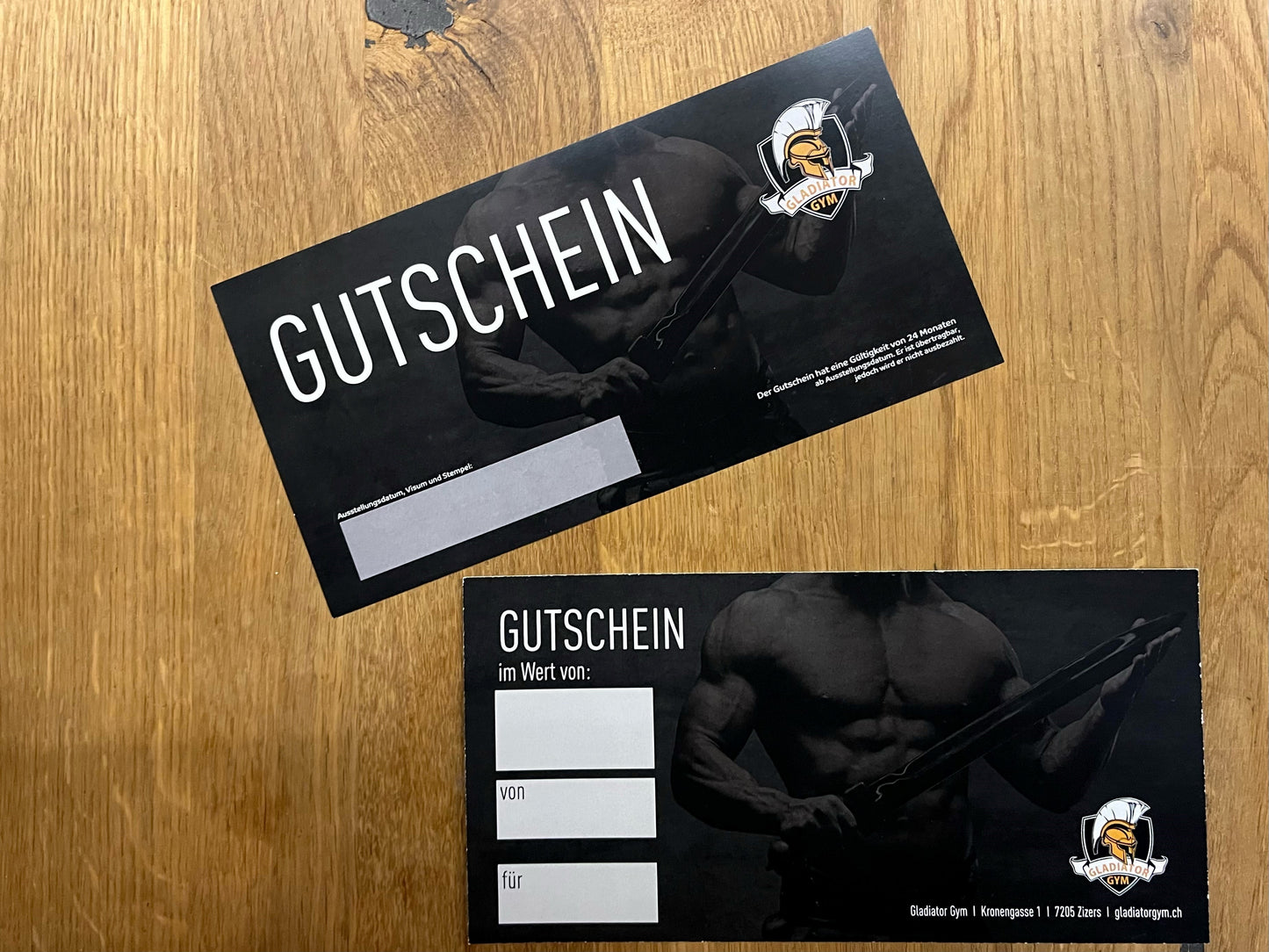Gladiator GYM - Geschenkgutschein